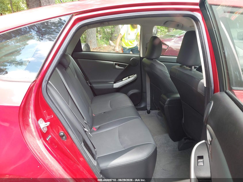 2012 Toyota Prius VIN JTDKN3DU9C5491135 IAAI salvage auction — NORMAL WEAR, Enterprise Vehicles Clear Only (Virginia), sold $1,500 on 2026-07-21 (photo 8)