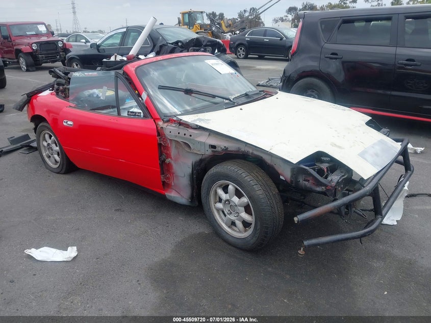 1992 Mazda Mx-5 miata VIN JM1NA3515N0329516 IAAI salvage auction — NORMAL WEAR, Salvage (California), sold $950 on 2026-07-30 (photo 1)