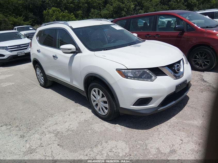 2016 Nissan Rogue VIN JN8AT2MT0GW003200 IAAI salvage auction — NORMAL WEAR, Original (Texas), sold $975 on 2026-07-13 (photo 1)