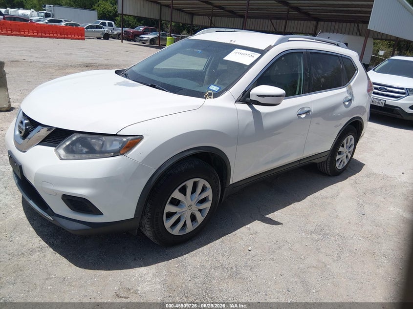 2016 Nissan Rogue VIN JN8AT2MT0GW003200 IAAI salvage auction — NORMAL WEAR, Original (Texas), sold $975 on 2026-07-13 (photo 2)