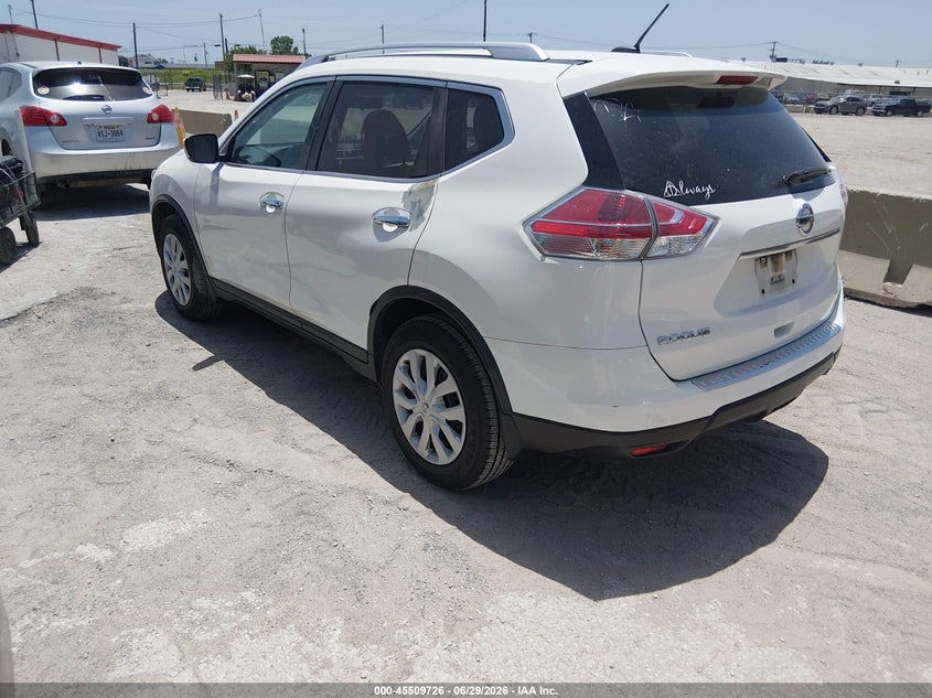 2016 Nissan Rogue VIN JN8AT2MT0GW003200 IAAI salvage auction — NORMAL WEAR, Original (Texas), sold $975 on 2026-07-13 (photo 3)