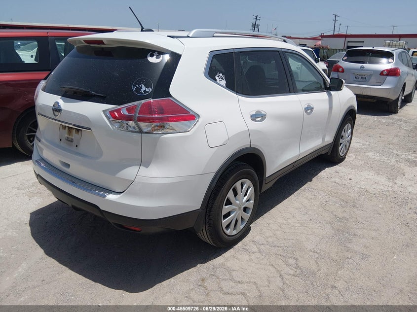 2016 Nissan Rogue VIN JN8AT2MT0GW003200 IAAI salvage auction — NORMAL WEAR, Original (Texas), sold $975 on 2026-07-13 (photo 4)