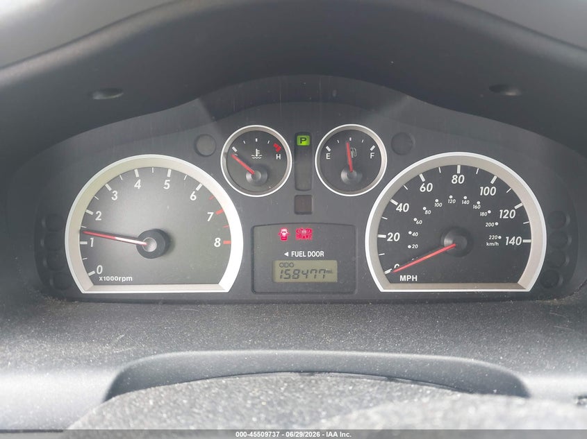 2006 Hyundai Santa fe VIN KM8SC13D26U081875 IAAI salvage auction — NORMAL WEAR, Clear (North Carolina), sold $500 on 2026-07-29 (photo 7)