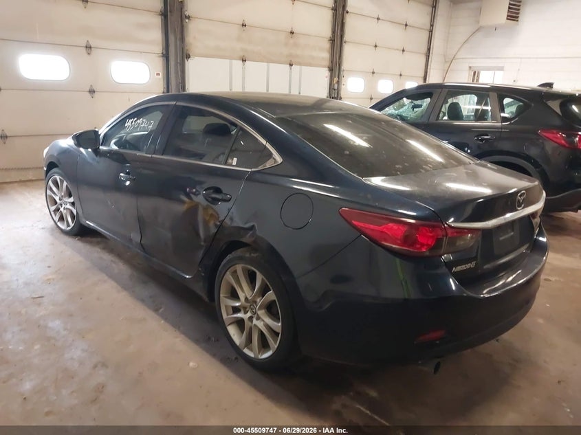 2016 Mazda 6 VIN JM1GJ1V54G1416658 IAAI salvage auction — NORMAL WEAR, Clear (Minnesota), sold $1,250 on 2026-07-08 (photo 3)