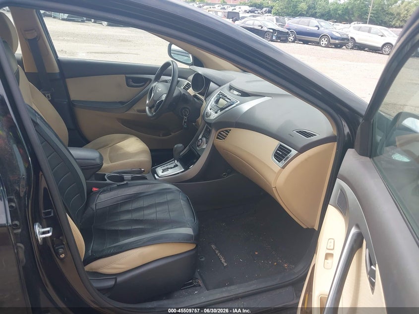 2012 Hyundai Elantra VIN KMHDH4AE4CU334309 IAAI salvage auction — NORMAL WEAR, Clear (New Jersey), sold $700 on 2026-07-17 (photo 5)