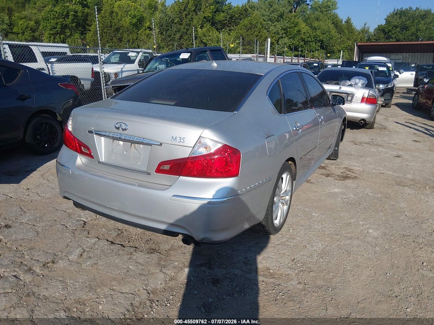 2008 Infiniti M35 VIN JNKAY01E08M605338 IAAI salvage auction — NORMAL WEAR, Rebuilt -  Public Restricted (Oklahoma), sold $125 on 2026-07-29 (photo 4)