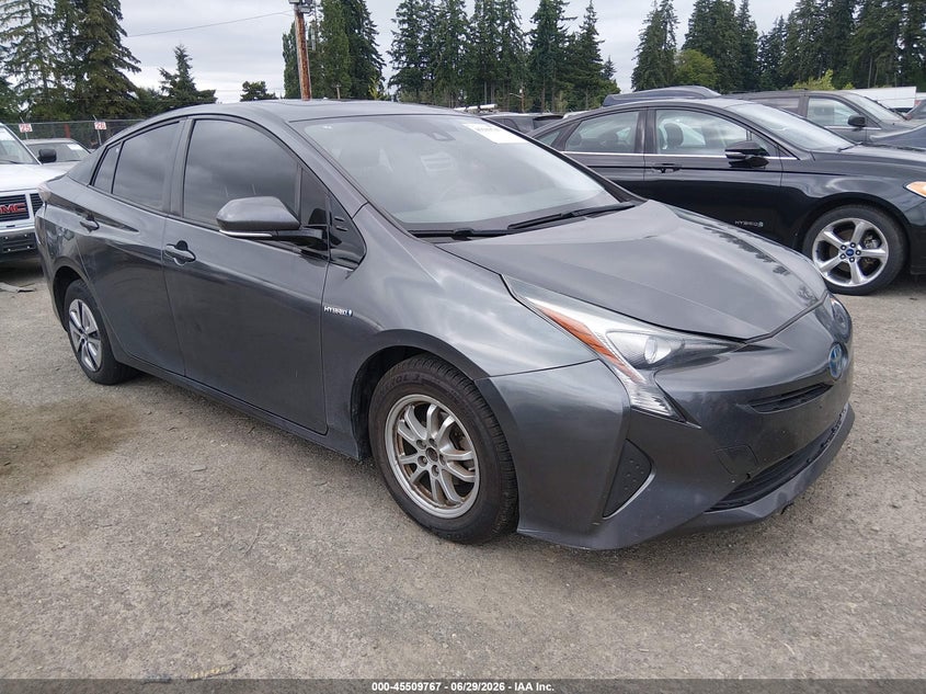 2016 Toyota Prius VIN JTDKARFU1G3001039 IAAI salvage auction — NORMAL WEAR, Clear (Washington), sold $5,700 on 2026-07-15 (photo 1)