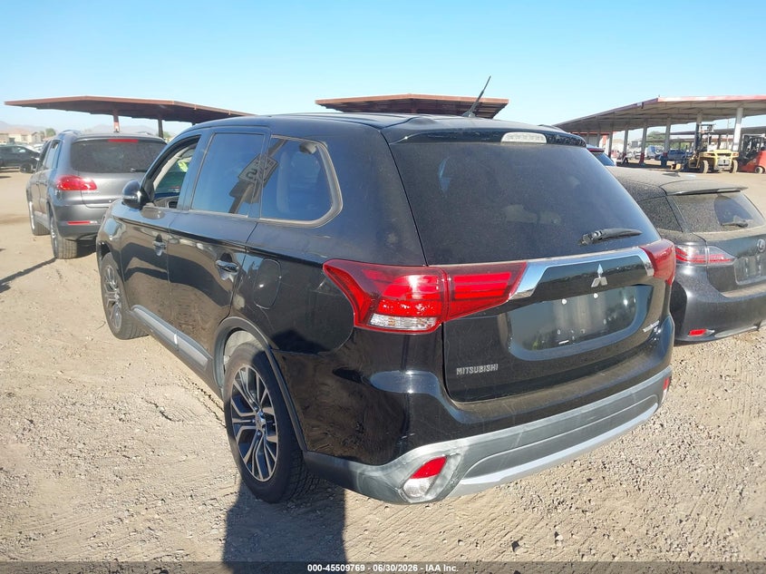 2016 Mitsubishi Outlander VIN JA4AD3A33GZ009259 IAAI salvage auction — NORMAL WEAR, Restored (Arizona), sold $1,275 on 2026-07-14 (photo 3)