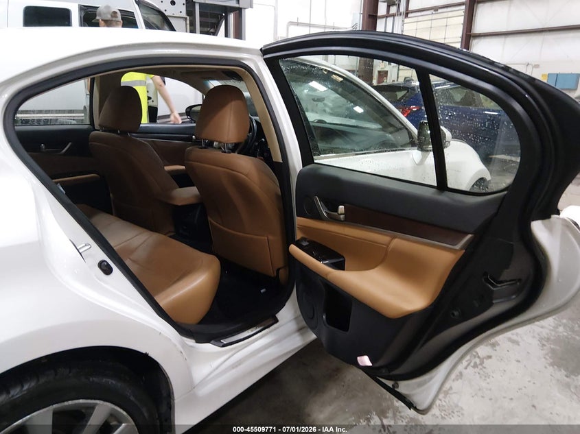 2013 Lexus Gs VIN JTHCE1BL5D5017329 IAAI salvage auction — FRONT END, Salvage (Idaho), sold $800 on 2026-07-31 (photo 8)