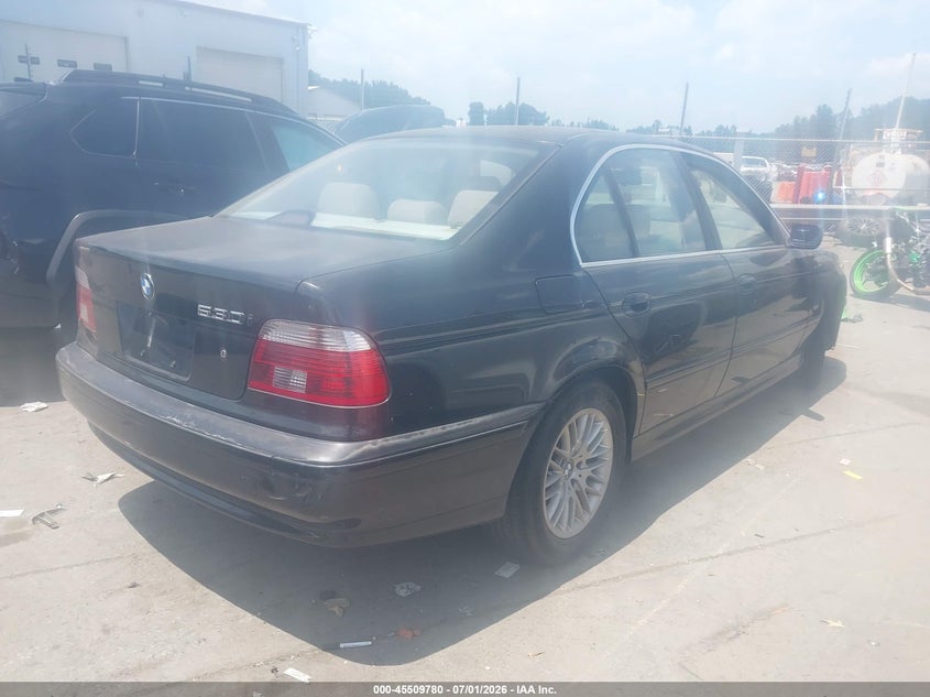 2003 BMW 5 series VIN WBADT63473CK41029 IAAI salvage auction — NORMAL WEAR, Clear-Dealer Only (North Carolina), sold $325 on 2026-07-06 (photo 4)
