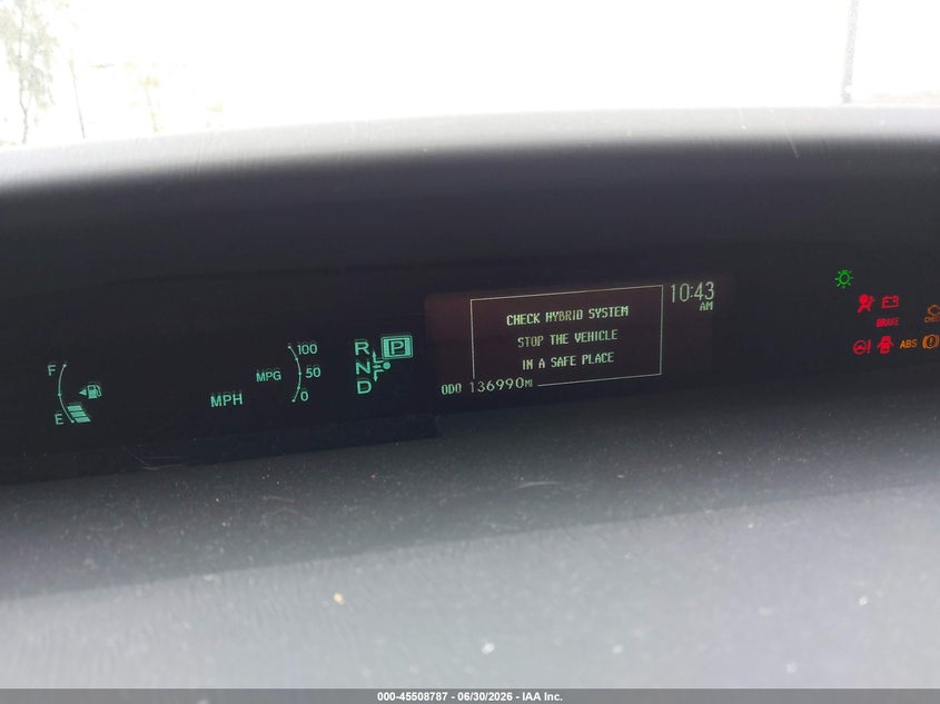 2014 Toyota Prius VIN JTDKN3DU3E0369984 IAAI salvage auction — FRONT END, Salvage Title, sold $1,500 on 2026-07-13 (photo 7)