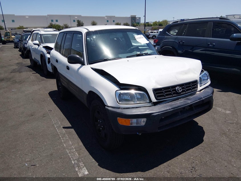 1999 Toyota Rav4 VIN JT3GP10V2X7055230 IAAI salvage auction — FRONT END, Salvage Certificate (California), sold $1,300 on 2026-07-17 (photo 1)