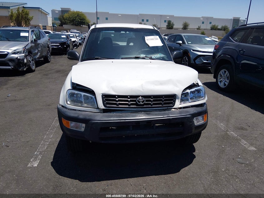 1999 Toyota Rav4 VIN JT3GP10V2X7055230 IAAI salvage auction — FRONT END, Salvage Certificate (California), sold $1,300 on 2026-07-17 (photo 6)