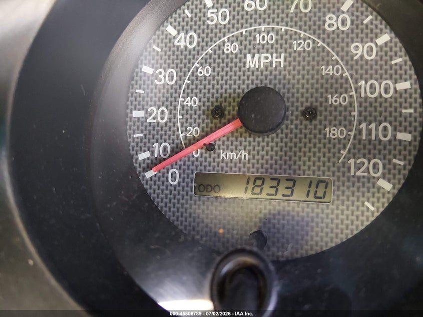 1999 Toyota Rav4 VIN JT3GP10V2X7055230 IAAI salvage auction — FRONT END, Salvage Certificate (California), sold $1,300 on 2026-07-17 (photo 7)