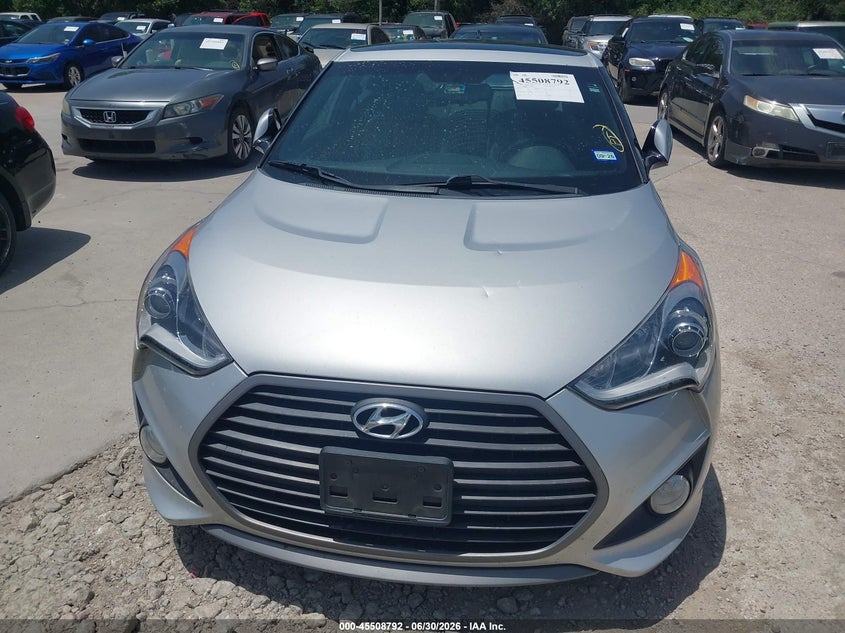 2016 Hyundai Veloster VIN KMHTC6AE4GU257131 IAAI salvage auction — NORMAL WEAR, Original (Texas), sold $1,300 on 2026-07-29 (photo 6)