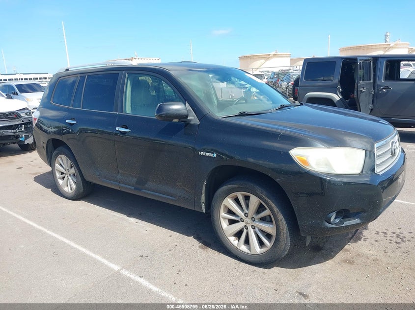 2008 Toyota Highlander hybrid VIN JTEEW44A782005965 IAAI salvage auction — NORMAL WEAR, Clear (Hawaii), sold $275 on 2026-07-28 (photo 1)