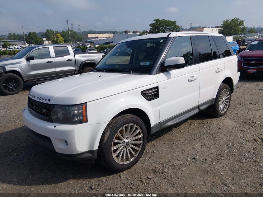 2013 Land rover Range rover sport VIN SALSF2D41DA770880 IAAI salvage auction — NORMAL WEAR, Clear (Pennsylvania), sold $700 on 2026-07-10 (photo 2)