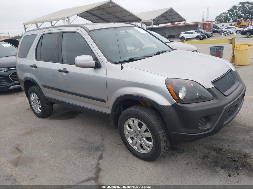 2006 Honda Cr-v VIN JHLRD78846C017411 IAAI salvage auction — SIDE, Salvage (California), sold $1,425 on 2026-07-22 (photo 1)