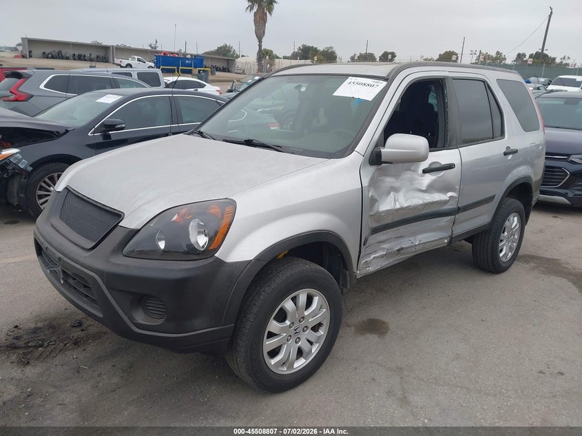 2006 Honda Cr-v VIN JHLRD78846C017411 IAAI salvage auction — SIDE, Salvage (California), sold $1,425 on 2026-07-22 (photo 2)