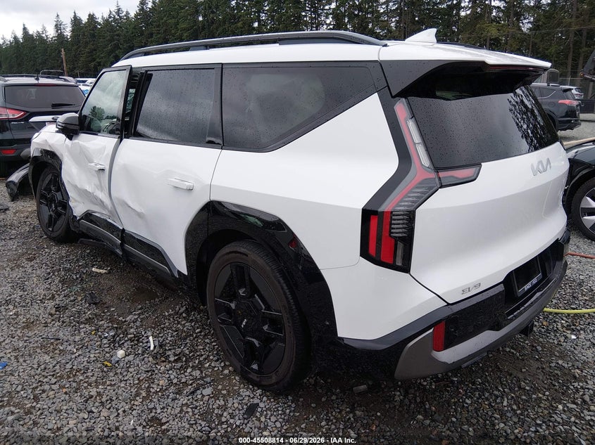 2025 Kia EV9 VIN KNDAEFS59S6054513 IAAI salvage auction — Side, Bill Of Sale (Washington), sold $21,900 on 2026-08-20 (photo 3)