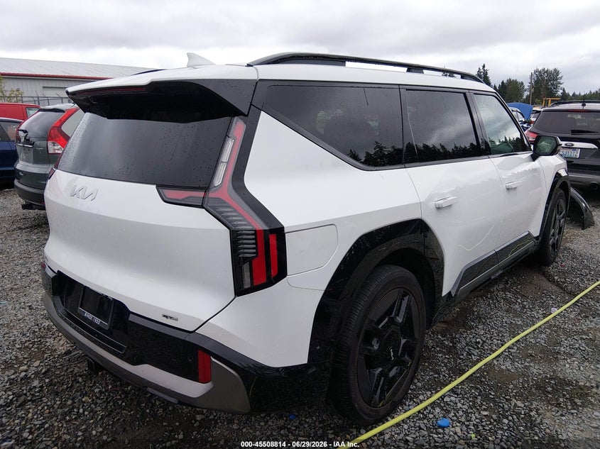 2025 Kia EV9 VIN KNDAEFS59S6054513 IAAI salvage auction — Side, Bill Of Sale (Washington), sold $21,900 on 2026-08-20 (photo 4)