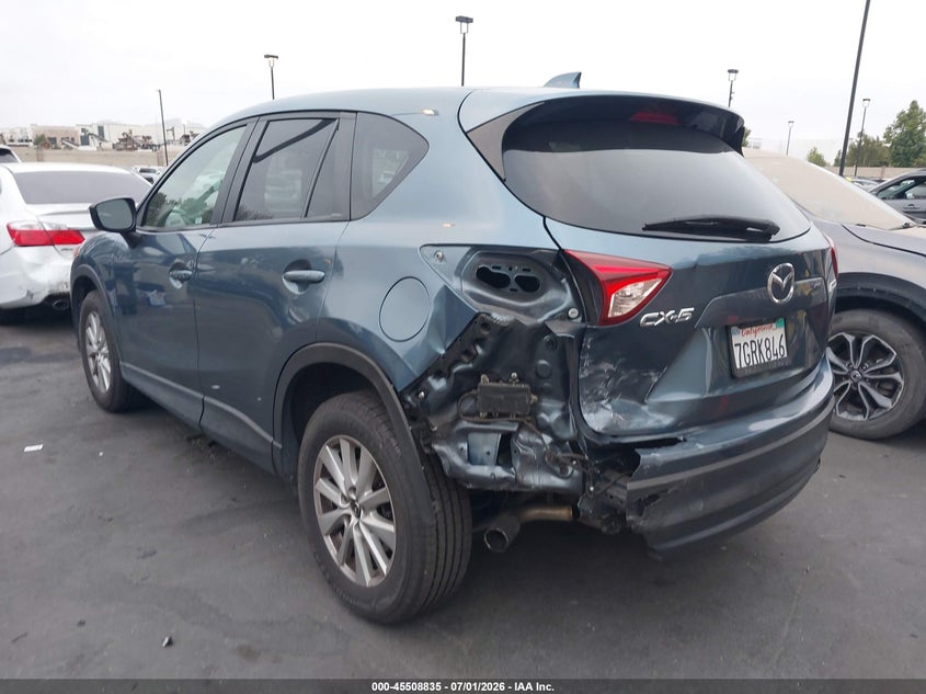 2015 Mazda Cx-5 VIN JM3KE2CY4F0487940 IAAI salvage auction — REAR END, Salvage Certificate (California), sold $2,650 on 2026-07-17 (photo 3)