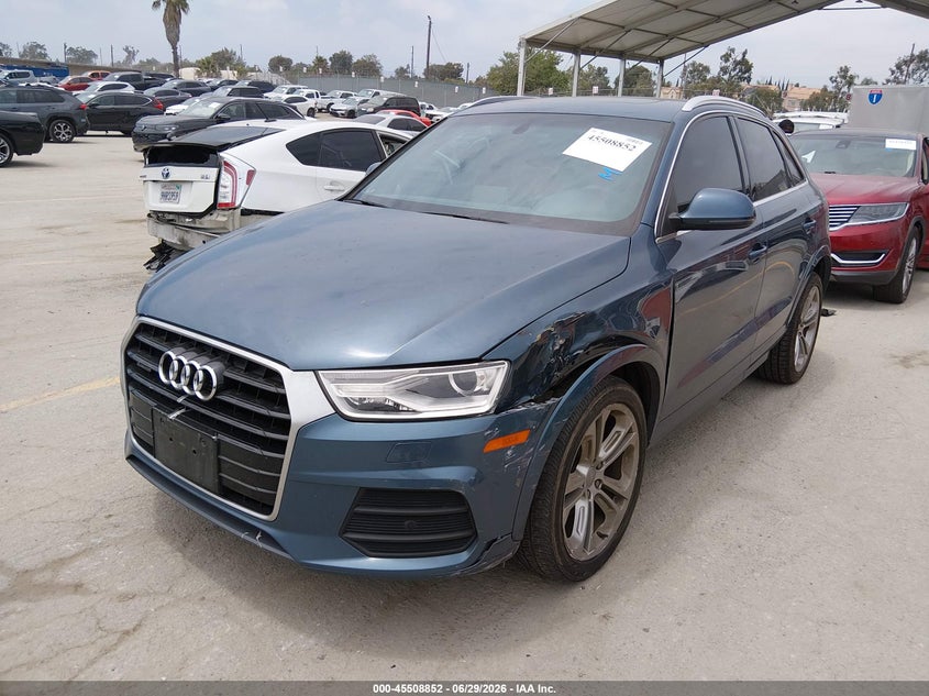 2016 Audi Q3 VIN WA1EFCFS3GR021990 IAAI salvage auction — LEFT FRONT, Salvage (California), sold $5,100 on 2026-07-10 (photo 2)