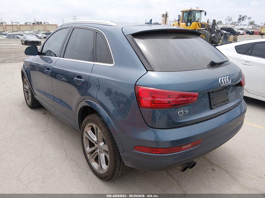 2016 Audi Q3 VIN WA1EFCFS3GR021990 IAAI salvage auction — LEFT FRONT, Salvage (California), sold $5,100 on 2026-07-10 (photo 3)