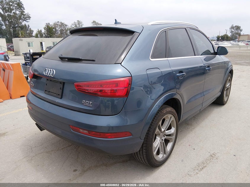 2016 Audi Q3 VIN WA1EFCFS3GR021990 IAAI salvage auction — LEFT FRONT, Salvage (California), sold $5,100 on 2026-07-10 (photo 4)