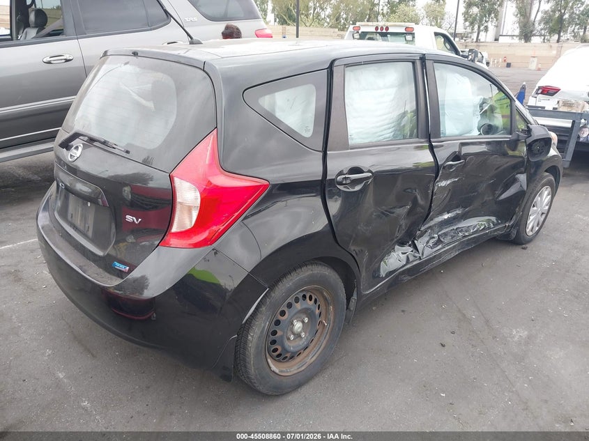 2014 Nissan Versa VIN 3N1CE2CP9EL426186 IAAI salvage auction — RIGHT SIDE, Salvage Title, sold $675 on 2026-07-31 (photo 4)