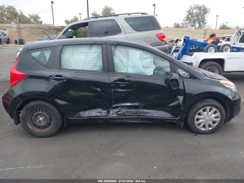 2014 Nissan Versa VIN 3N1CE2CP9EL426186 IAAI salvage auction — RIGHT SIDE, Salvage Title, sold $675 on 2026-07-31 (photo 6)
