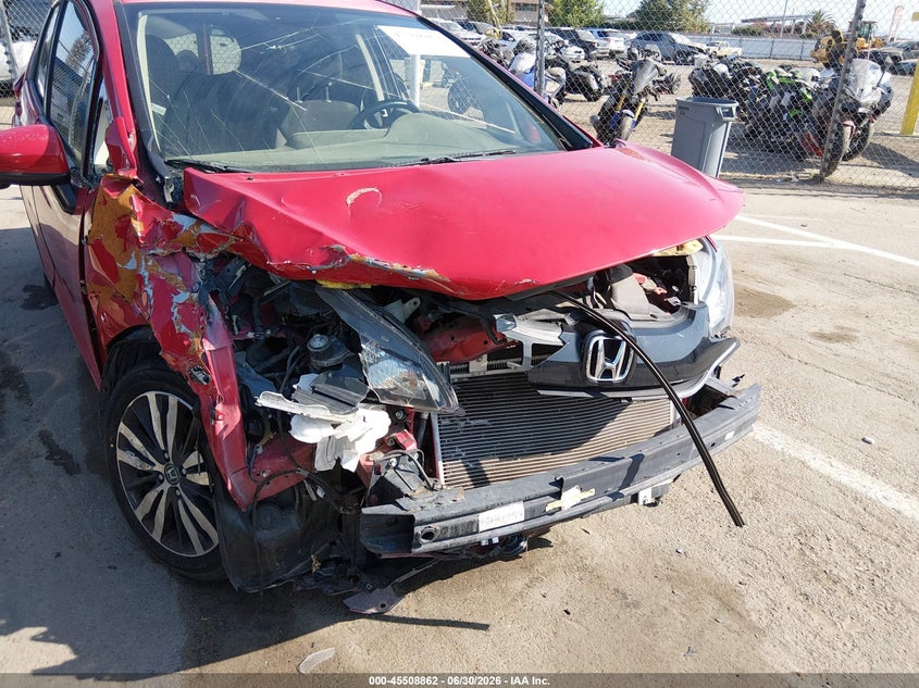 2016 Honda Fit VIN JHMGK5H70GX005531 IAAI salvage auction — NORMAL WEAR, Salvage (California), sold $625 on 2026-07-28 (photo 6)