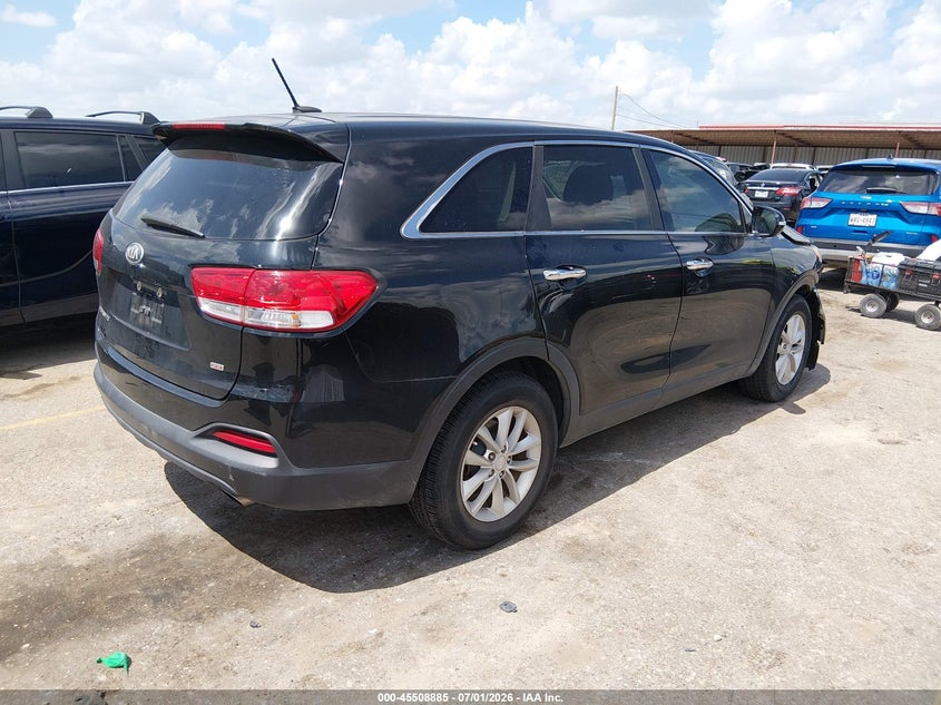 2018 Kia Sorento VIN 5XYPG4A31JG426978 IAAI salvage auction — RIGHT FRONT, Original (Texas), sold $2,100 on 2026-08-02 (photo 4)