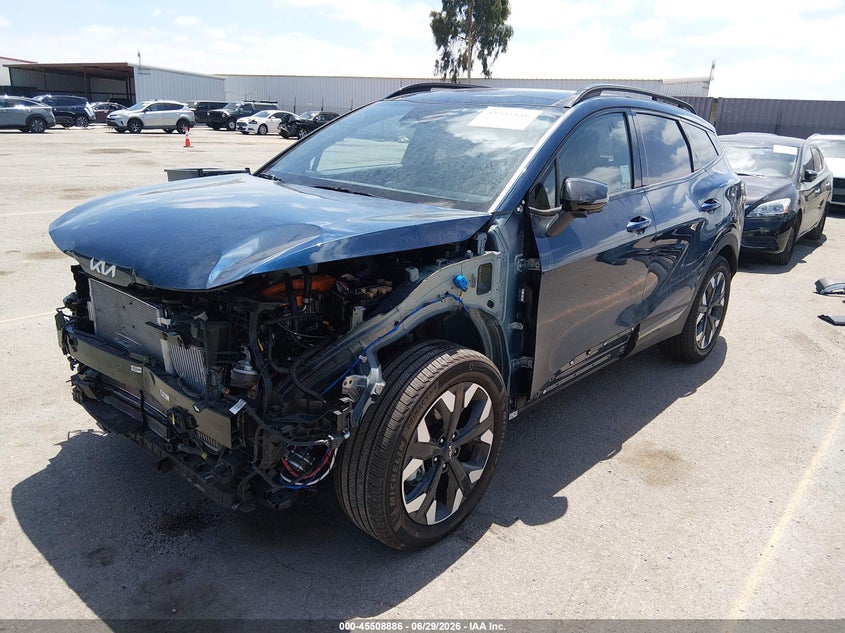 2023 Kia Sportage VIN KNDPZDAH9P7105072 IAAI salvage auction — FRONT END, Salvage Title, sold $9,200 on 2026-07-31 (photo 2)