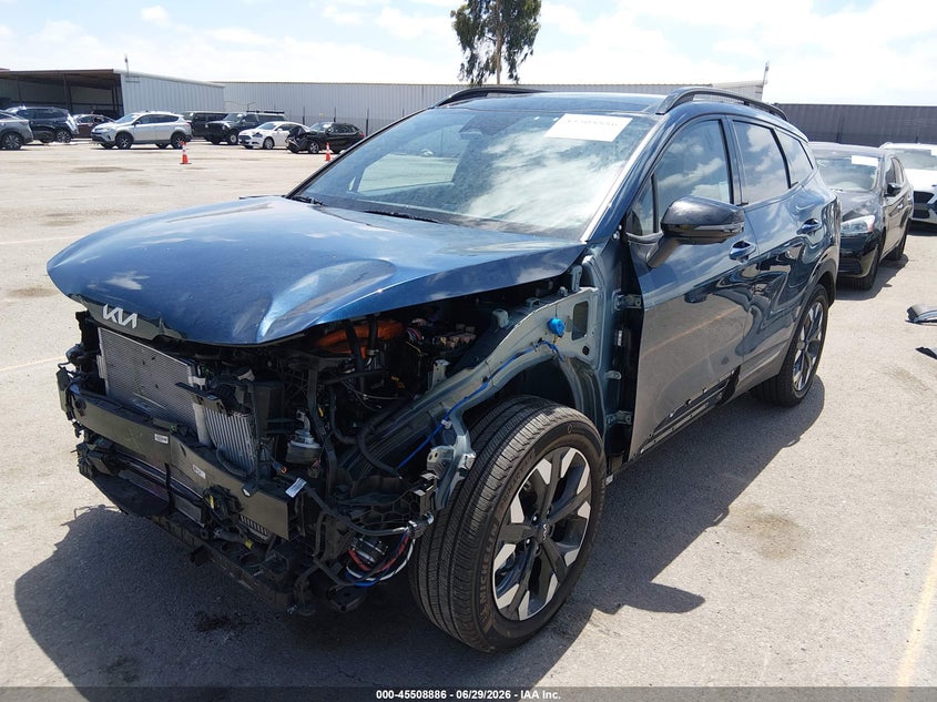 2023 Kia Sportage VIN KNDPZDAH9P7105072 IAAI salvage auction — FRONT END, Salvage Title, sold $9,200 on 2026-07-31 (photo 6)