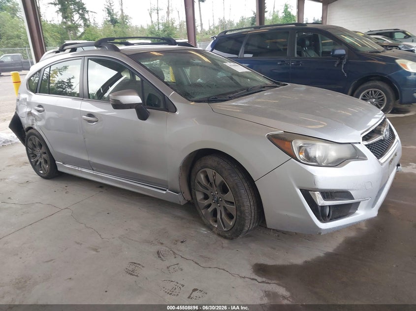 2016 Subaru Impreza VIN JF1GPAP65G8350087 IAAI salvage auction — LEFT SIDE, Bill Of Sale (Washington), sold $25 on 2026-07-29 (photo 1)