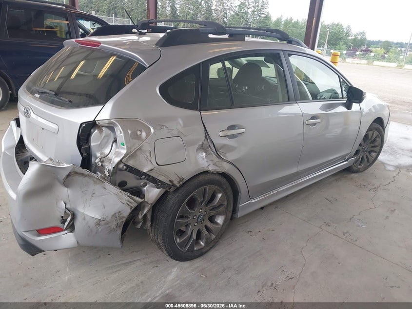 2016 Subaru Impreza VIN JF1GPAP65G8350087 IAAI salvage auction — LEFT SIDE, Bill Of Sale (Washington), sold $25 on 2026-07-29 (photo 4)