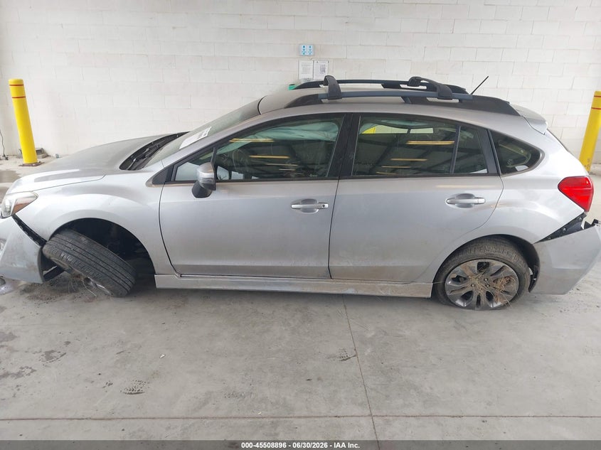 2016 Subaru Impreza VIN JF1GPAP65G8350087 IAAI salvage auction — LEFT SIDE, Bill Of Sale (Washington), sold $25 on 2026-07-29 (photo 6)