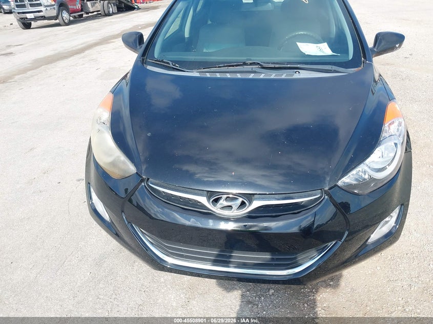 2012 Hyundai Elantra VIN KMHDH4AE3CU301382 IAAI salvage auction — NORMAL WEAR, Clear (Illinois), sold $450 on 2026-07-29 (photo 6)
