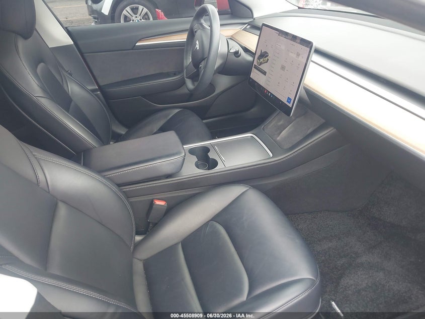 2021 Tesla Model 3 VIN 5YJ3E1EB2MF055877 IAAI salvage auction — FRONT END, Salvage (California), sold $4,700 on 2026-07-10 (photo 5)