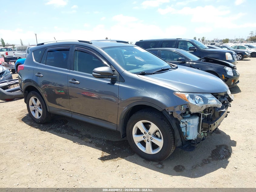 2013 Toyota Rav 4 VIN JTMWFREV7DD006622 IAAI salvage auction — FRONT & REAR, Salvage (California), sold $3,950 on 2026-07-05 (photo 1)