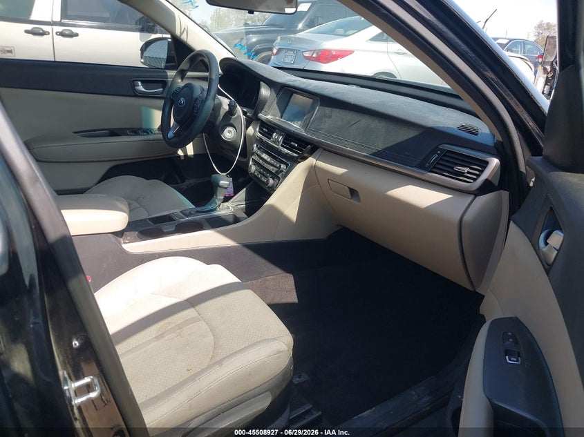 2018 Kia Optima VIN 5XXGT4L36JG217653 IAAI salvage auction — REAR END, Salvage Title, sold $2,425 on 2026-07-22 (photo 5)