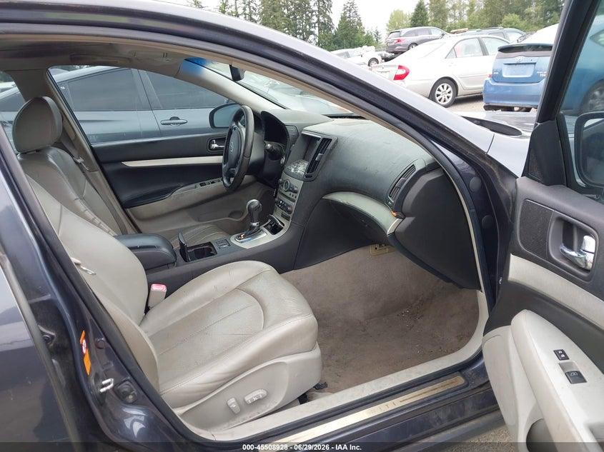 2007 Infiniti G35 VIN JNKBV61E47M724704 IAAI salvage auction — NORMAL WEAR, Clear (Washington), sold $575 on 2026-07-29 (photo 5)