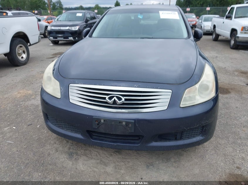 2007 Infiniti G35 VIN JNKBV61E47M724704 IAAI salvage auction — NORMAL WEAR, Clear (Washington), sold $575 on 2026-07-29 (photo 6)