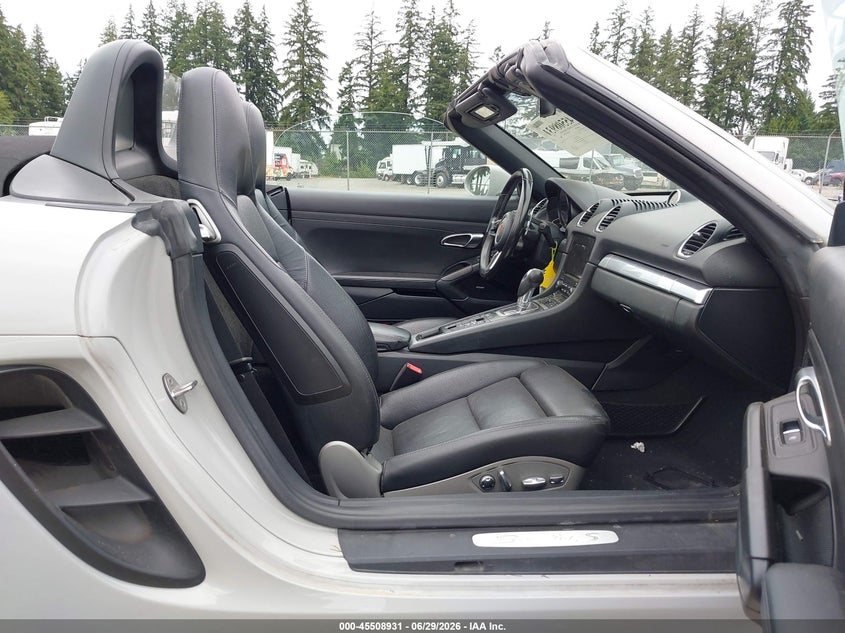 2019 Porsche 718 boxster VIN WP0CB2A80KS228742 IAAI salvage auction — FRESH WATER, Bill Of Sale (Washington), sold $18,050 on 2026-07-20 (photo 5)