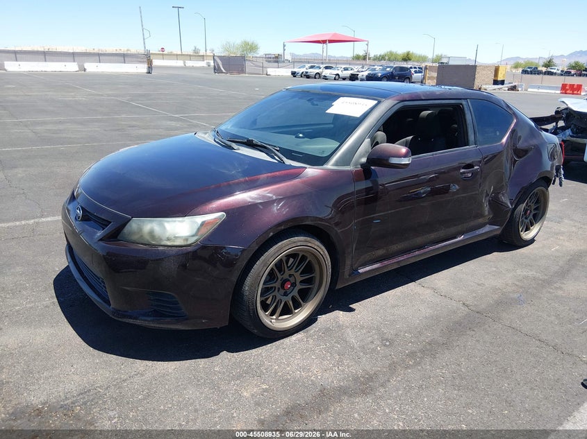 2011 Scion Tc VIN JTKJF5C74B3007519 IAAI salvage auction — FRONT & REAR, Salvage (Nevada), sold $375 on 2026-07-17 (photo 2)