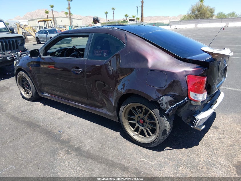 2011 Scion Tc VIN JTKJF5C74B3007519 IAAI salvage auction — FRONT & REAR, Salvage (Nevada), sold $375 on 2026-07-17 (photo 3)