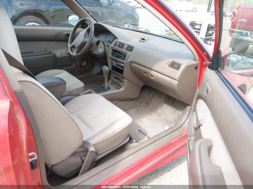 1998 Toyota Tercel VIN JT2AC52L6W0310803 IAAI salvage auction — FRONT & REAR, Clear (Washington), sold $825 on 2026-07-29 (photo 5)