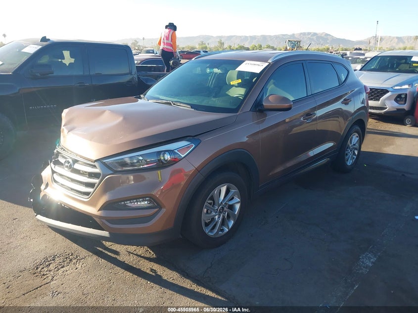 2016 Hyundai Tucson VIN KM8J33A41GU032100 IAAI salvage auction — RIGHT FRONT, Salvage (Arizona), sold $1,850 on 2026-07-28 (photo 2)