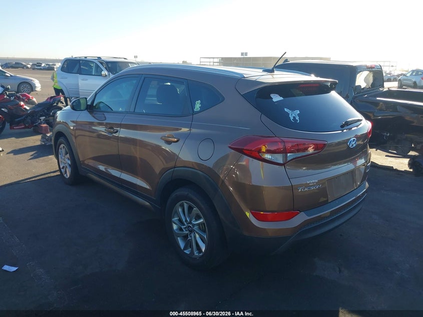 2016 Hyundai Tucson VIN KM8J33A41GU032100 IAAI salvage auction — RIGHT FRONT, Salvage (Arizona), sold $1,850 on 2026-07-28 (photo 3)